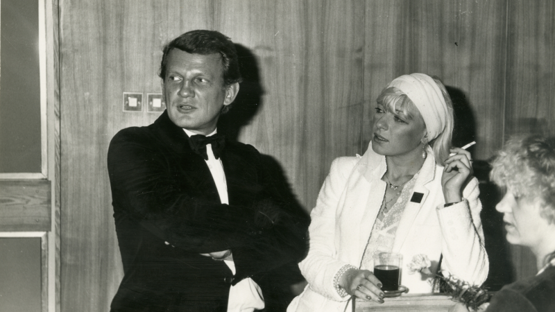 Bronisław Cieślak i Dorota Stalińska