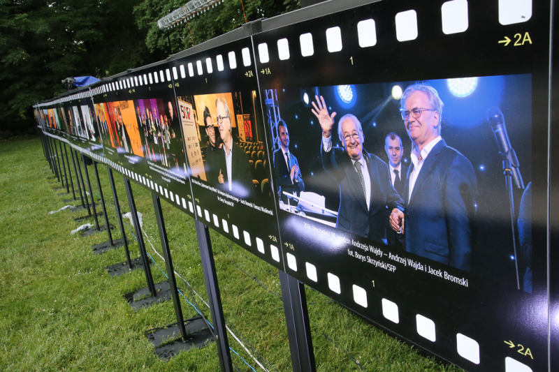 Wystawa plenerowa "50 lat Stowarzyszenia Filmowców Polskich"
