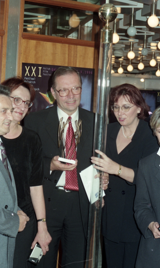 Anna Przybyszewska, Krzysztof Zanussi, fot Gumiński