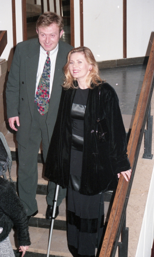 Olaf Lubaszenko, Grażyna Szapołowska, fot Gumiński