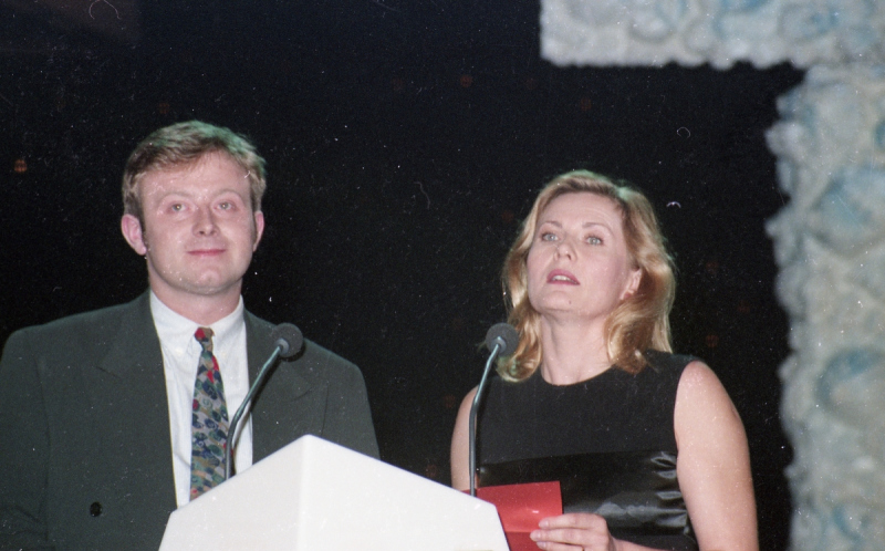 Olaf Lubaszenko, Grażyna Szapołowska, fot Gumiński