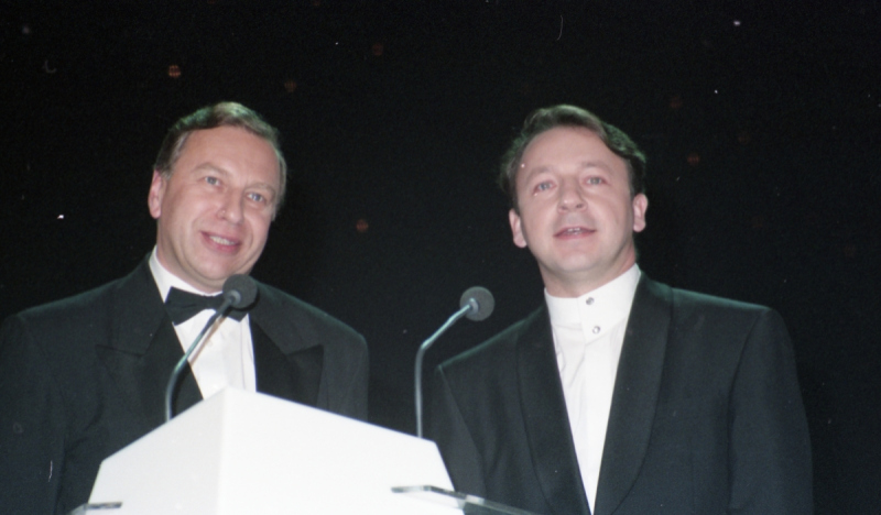 Jerzy Stuhr, Zbigniew Zamachowski, fot Gumiński