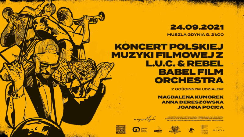 Koncert polskiej muzyki filmowej z Rebel Babel Film Orchestra