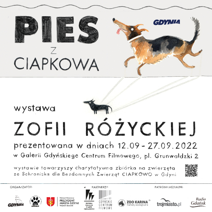 Wystawa prac Zofii Różyckiej "Pies z Ciapkowa"