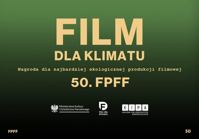 Zgłoś film do nagrody "Film dla klimatu"