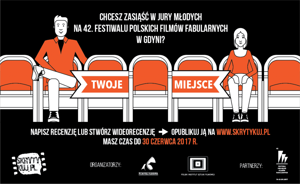 Festiwal Polskich Filmów Fabularnych w Gdyni czeka na młodych jurorów!