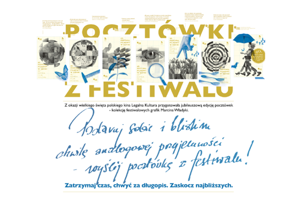 Send a traditional postcard from the Festival!