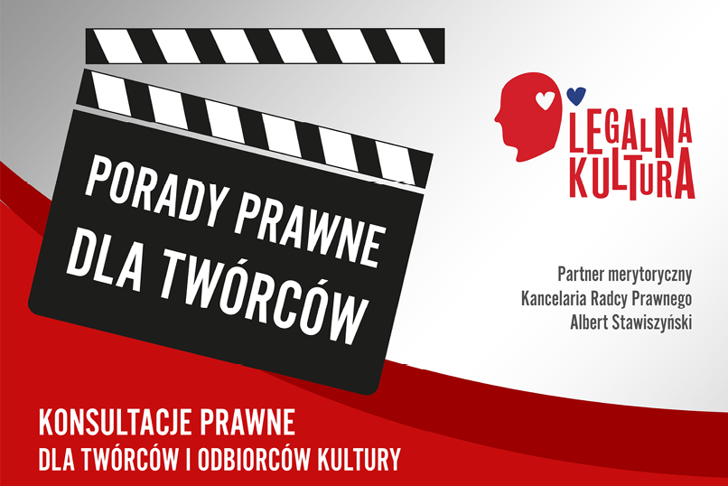 Bezpłatne porady prawne dla twórców, dziennikarzy i widzów