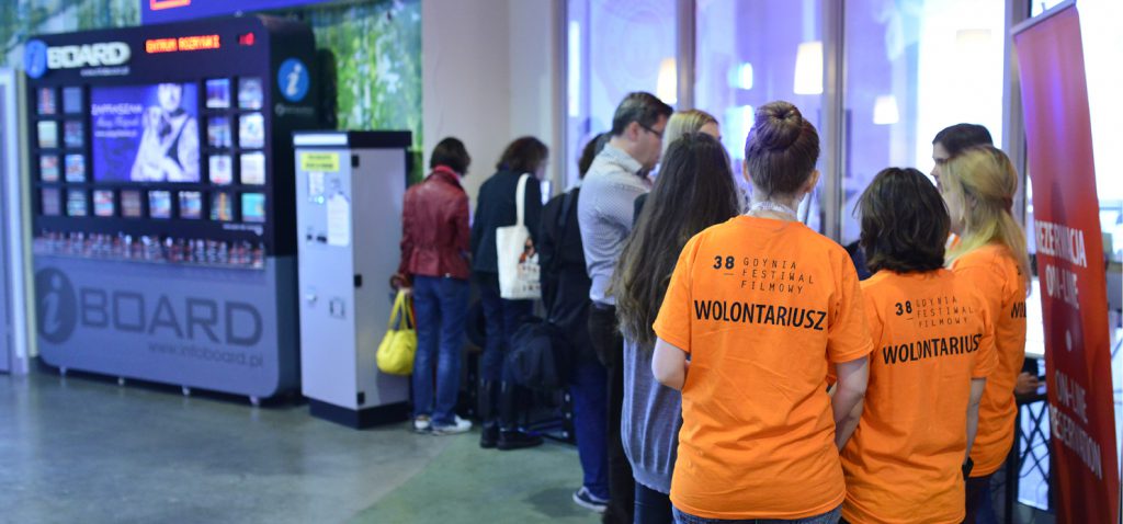 Become a volunteer at the 39. Gdynia Film Festival