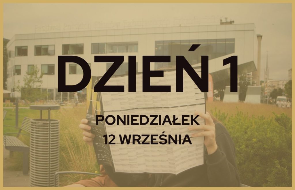 PONIEDZIAŁEK | 47. FPFF | 12 września