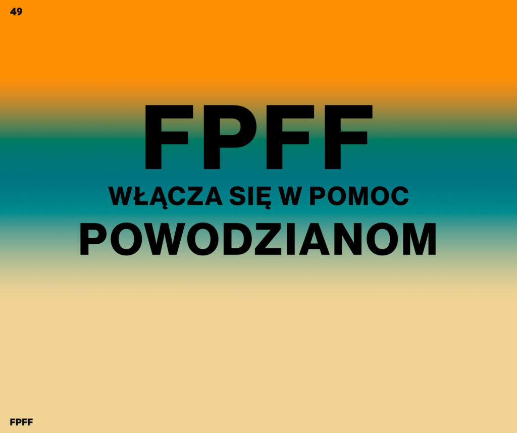 FPFF włącza się w pomoc powodzianom!