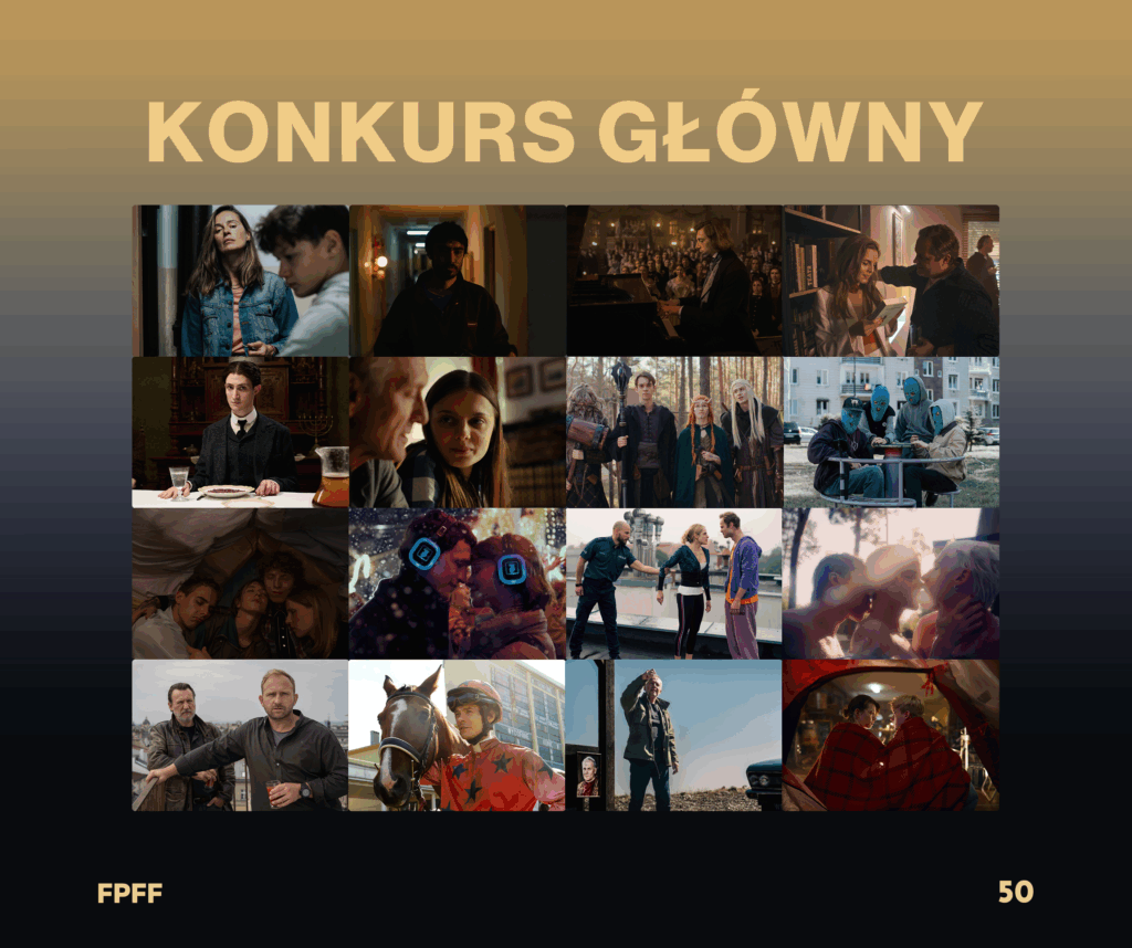 Filmy konkursowe 50. Festiwalu Polskich Filmów Fabularnych w Gdyni