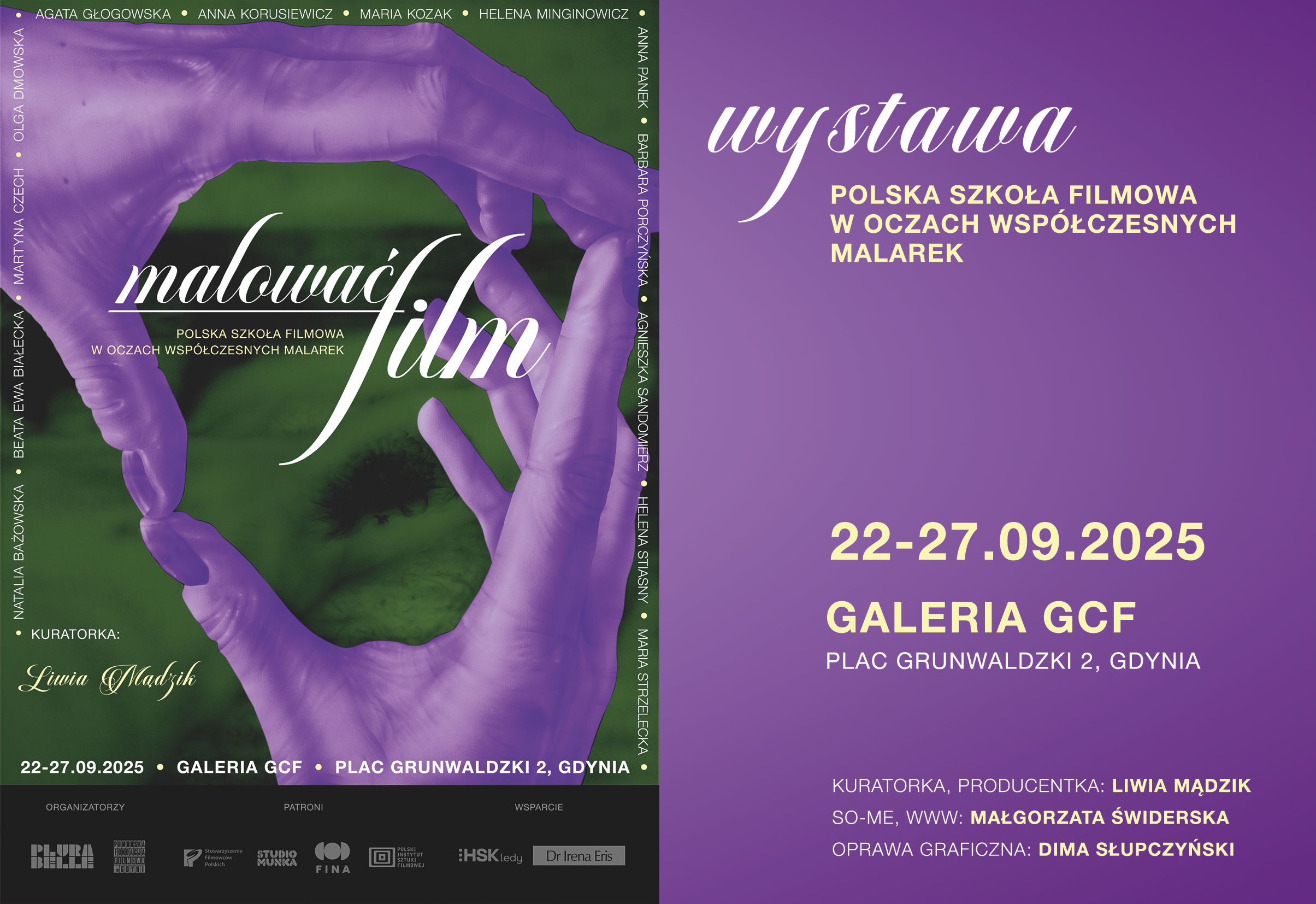 WYSTAWA „Malować film. Polska szkoła filmowa w oczach współczesnych malarek”