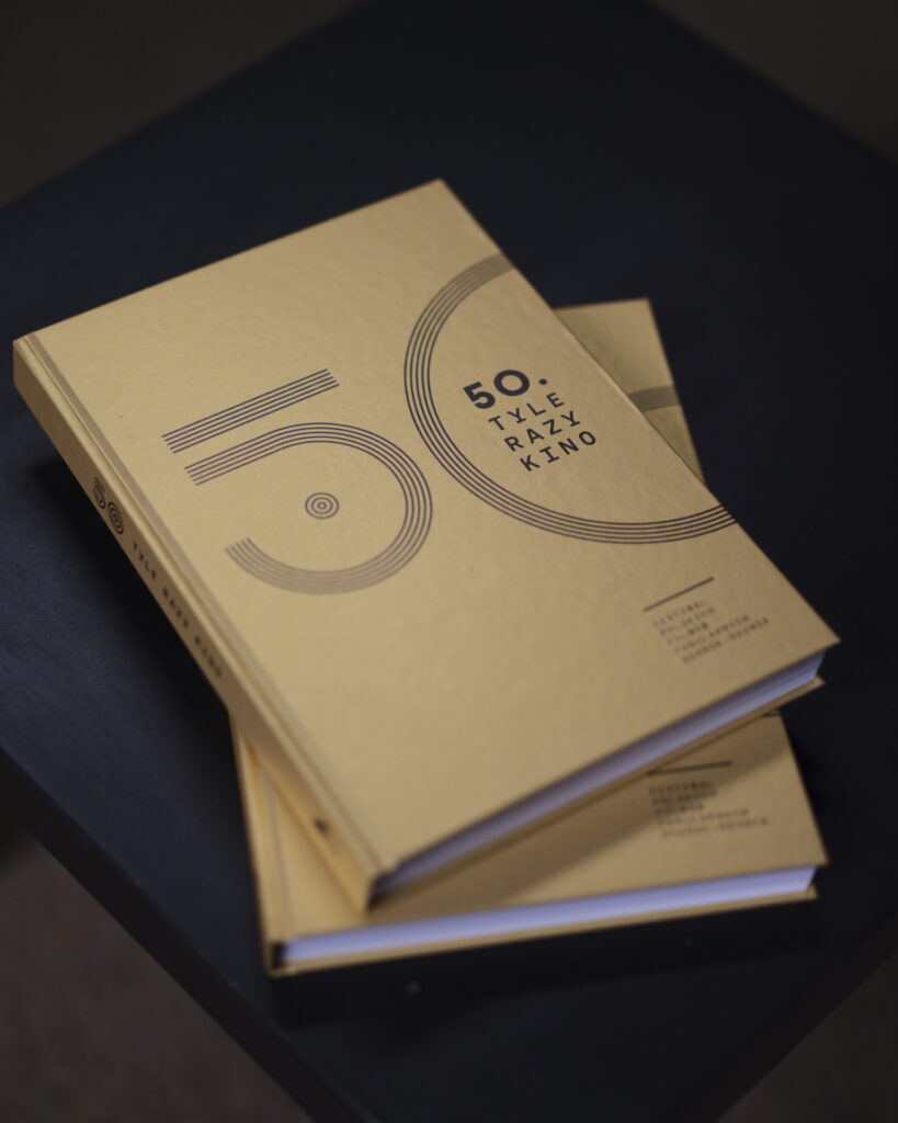 Kup książkę „50. Tyle razy kino” | jubileuszowa publikacja na 50. FPFF