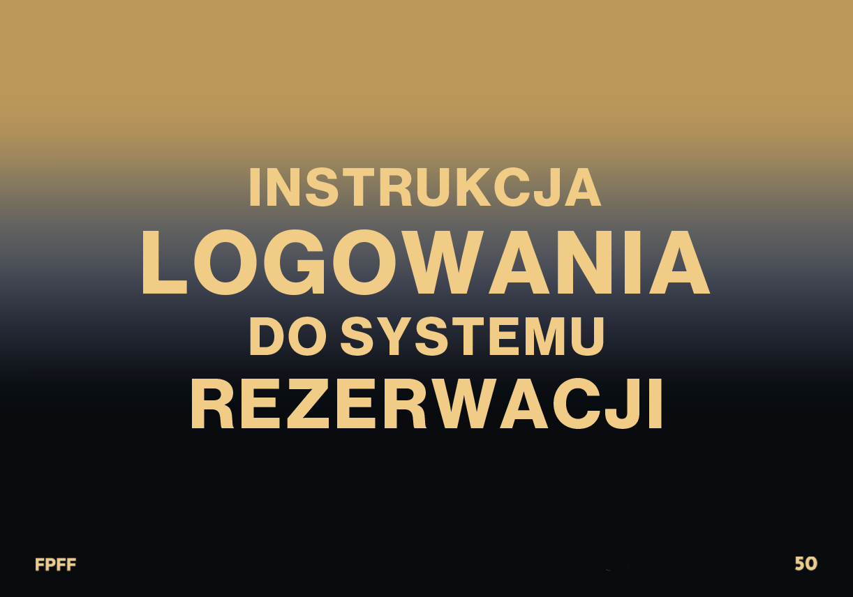 KOMUNIKAT W SPRAWIE URUCHOMIENIA AKREDYTACJI I SYSTEMU REZERWACJI